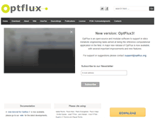 Tablet Screenshot of optflux.org